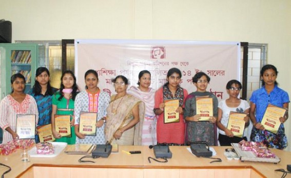 TCW felicitates successful girl students TCW felicitates successful girl students